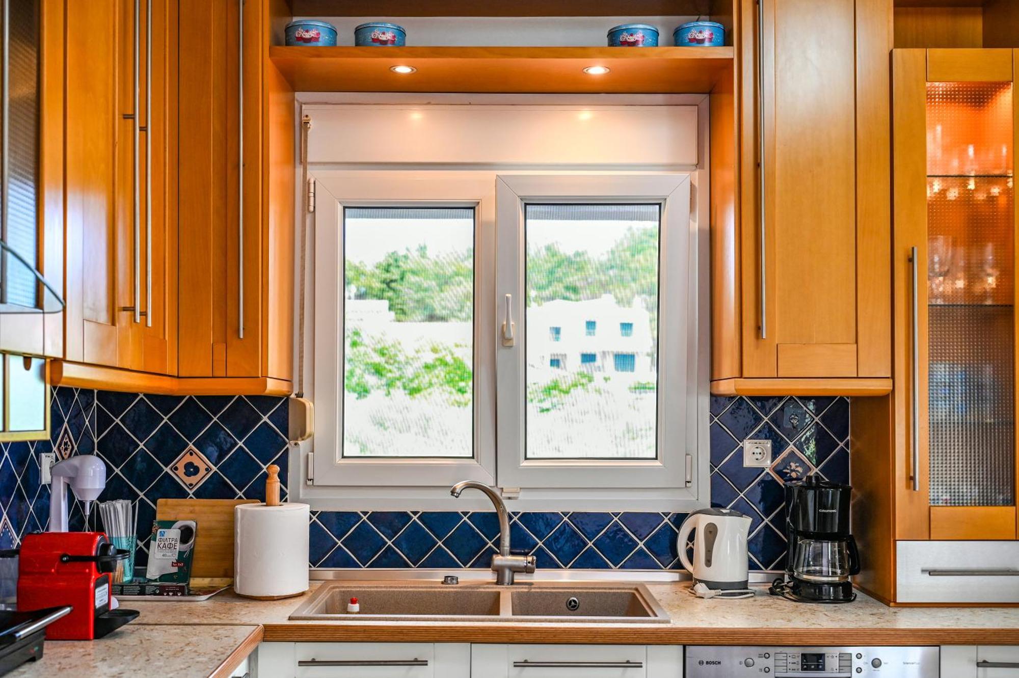 "Kochili Villa" Luxury Villa Agios Andreas  Buitenkant foto