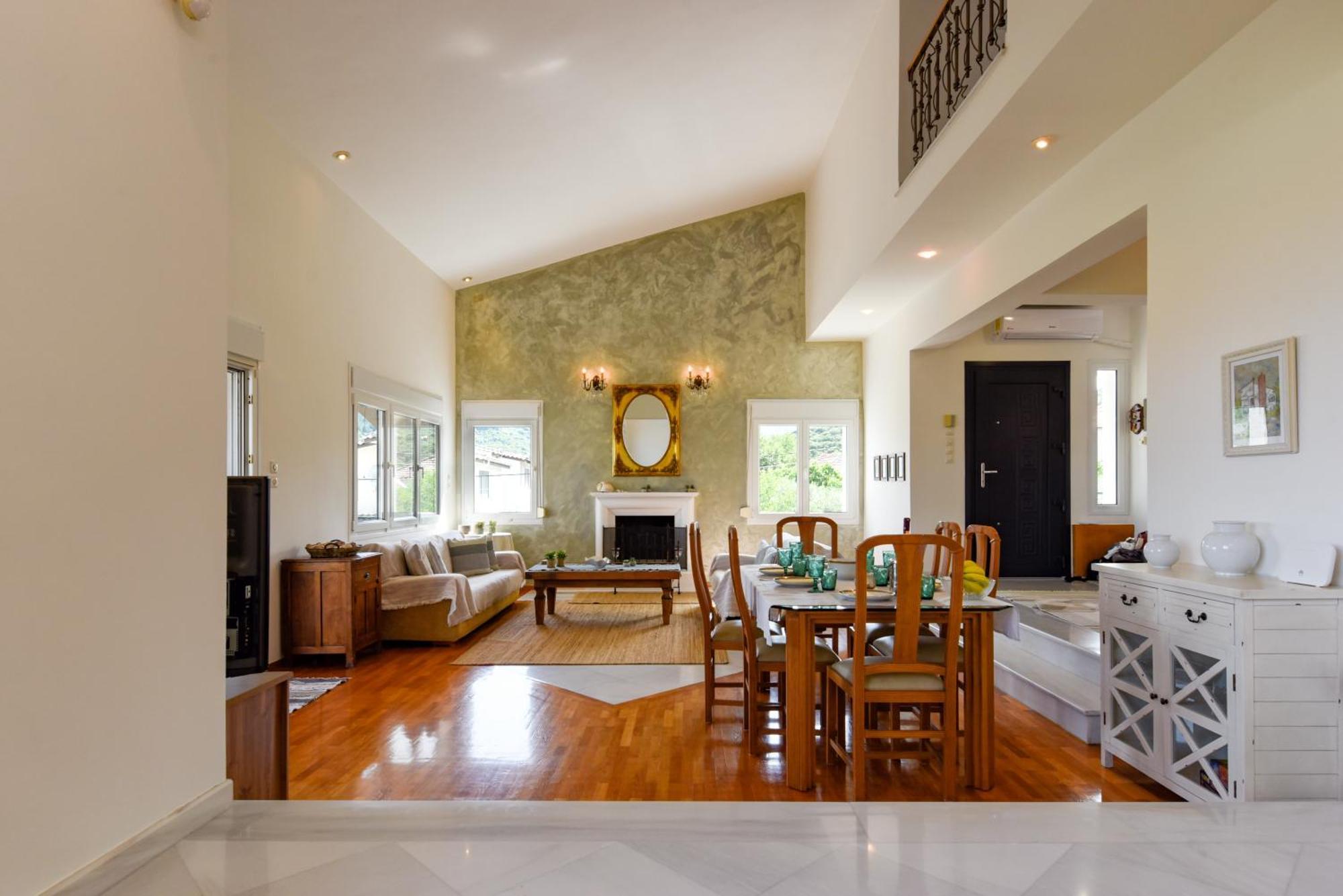 "Kochili Villa" Luxury Villa Agios Andreas  Buitenkant foto