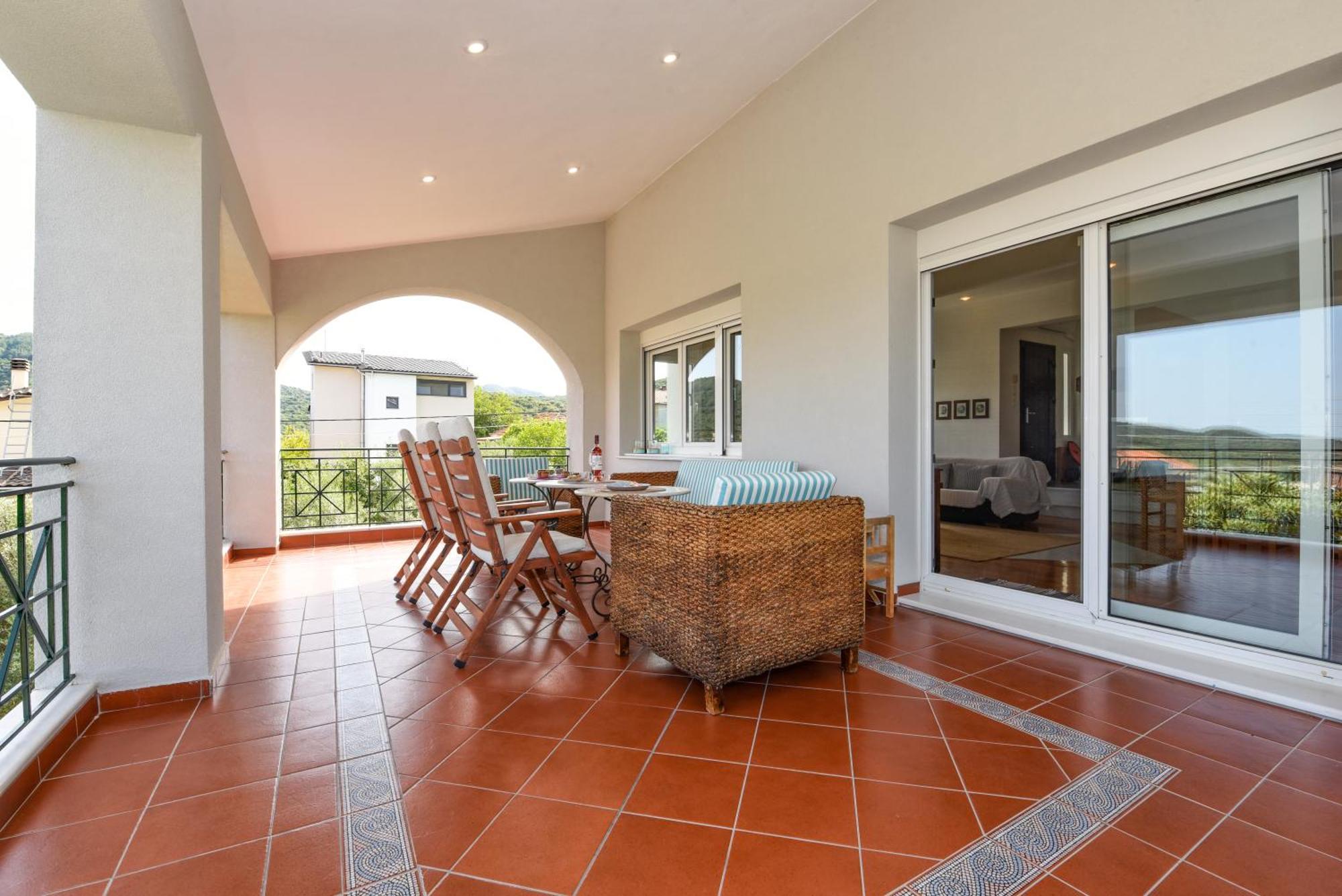 "Kochili Villa" Luxury Villa Agios Andreas  Buitenkant foto