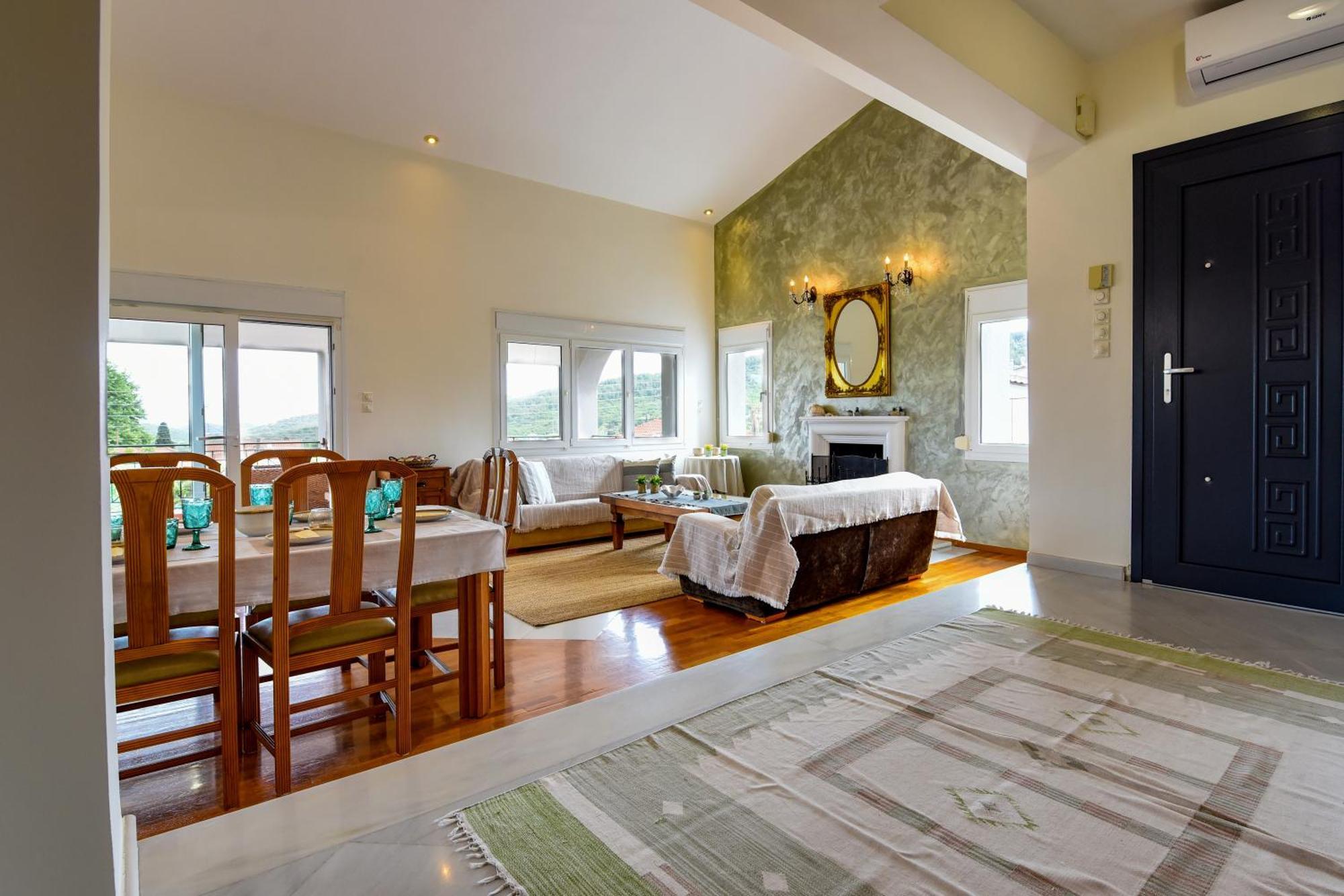"Kochili Villa" Luxury Villa Agios Andreas  Buitenkant foto